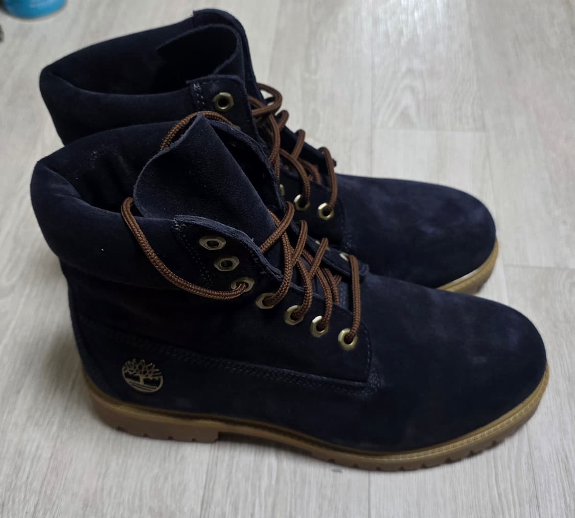팀버랜드 헤리티지 스웨이드 부츠 네이비(8.5W) 상품이미지6