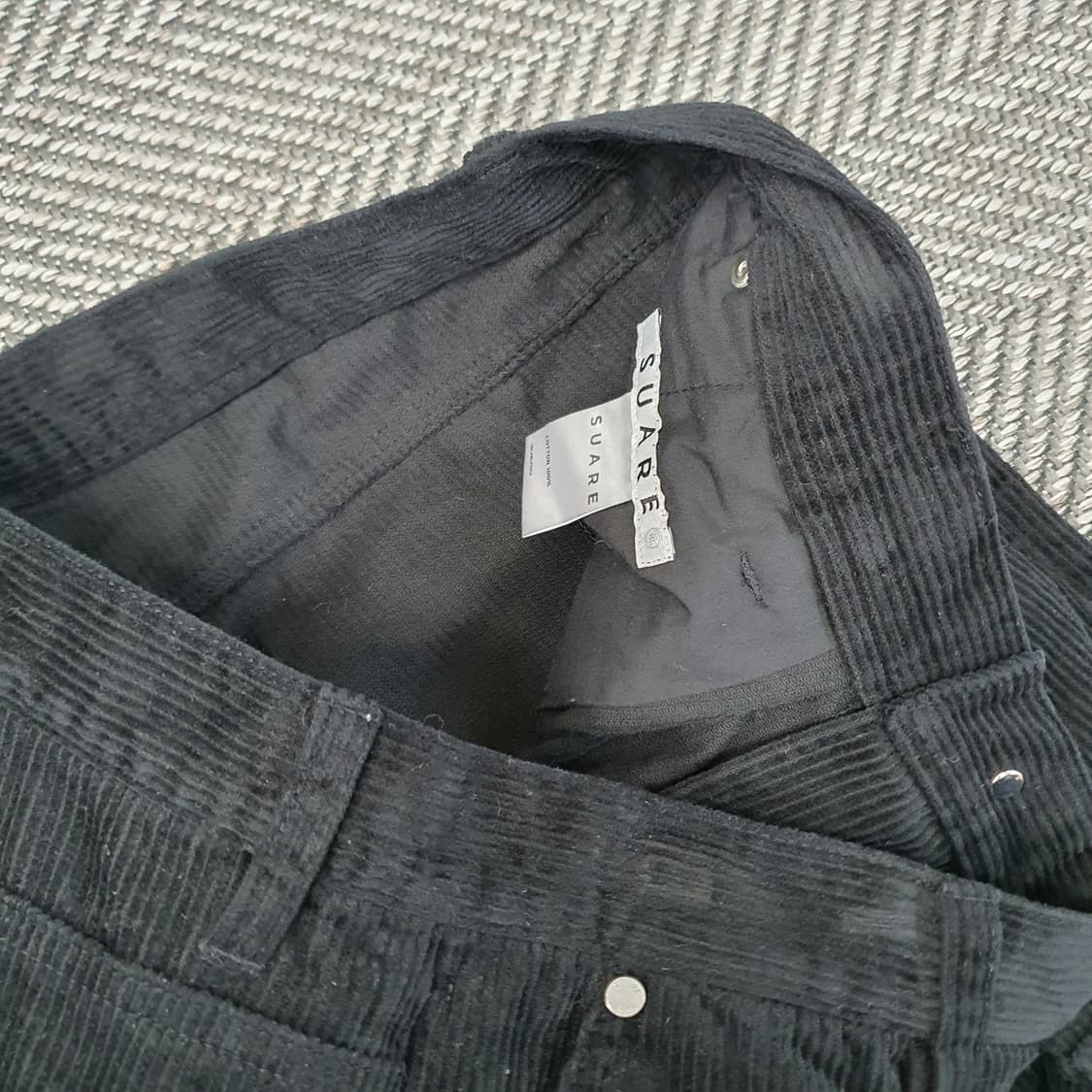 수아레 골덴 카고 와이드 팬츠 남자34 상품이미지2