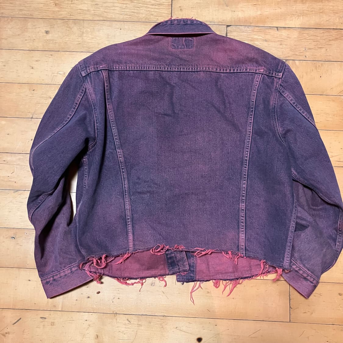 Japanese 데님 리메이크 90s 퍼플레드 셋업 levi‘s 상품이미지5