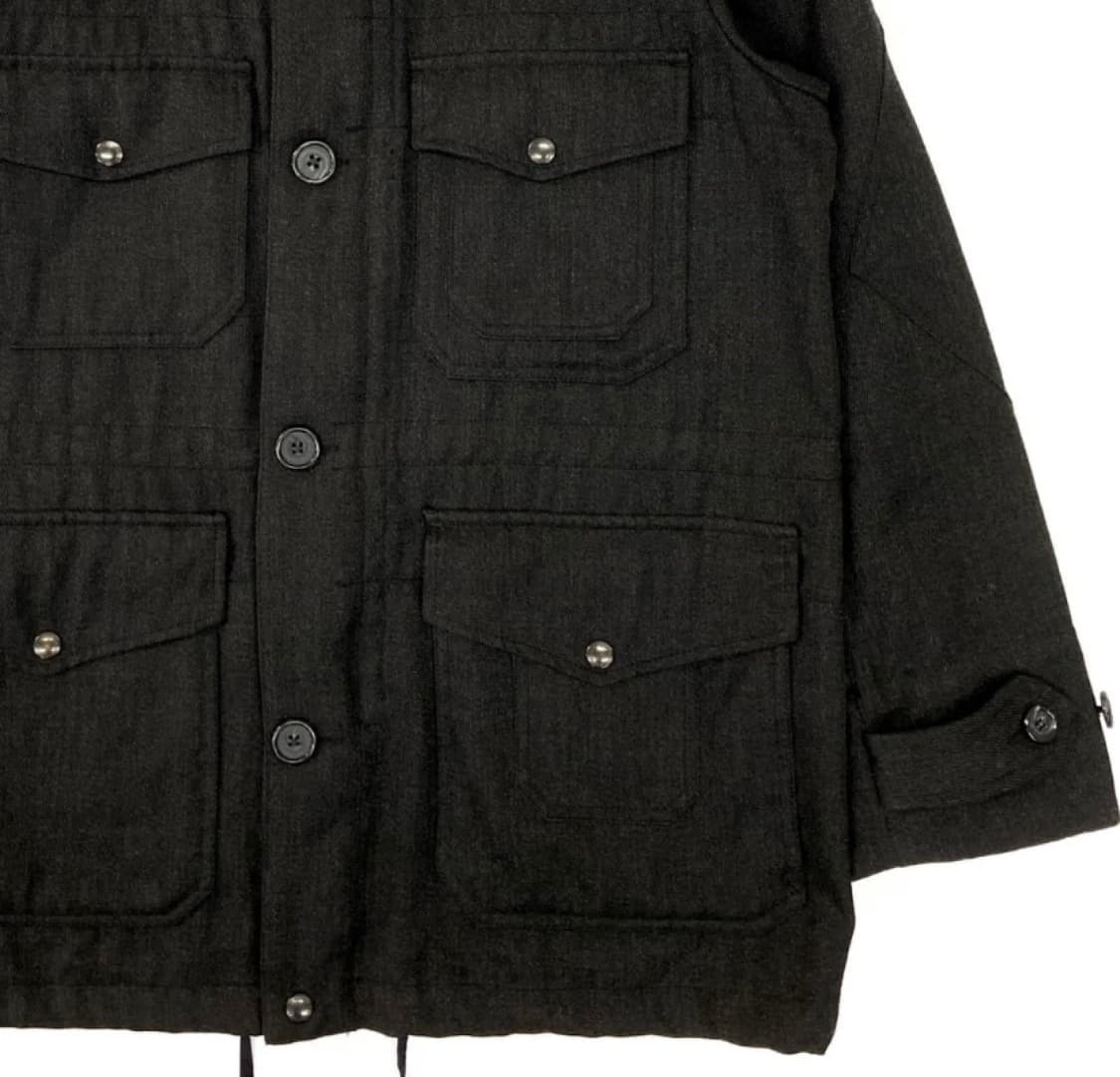 [엔지니어드가먼츠/네펜데스] 후디드 울 자켓 / onesize 상품이미지2