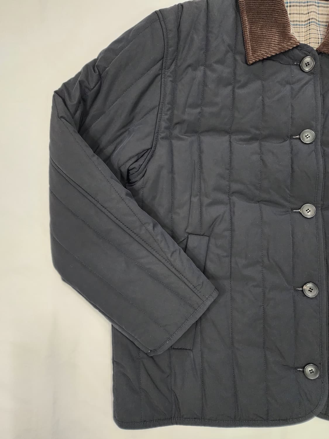 스튜디오 톰보이 퀄팅 코듀로이 카라 자켓 상품이미지6