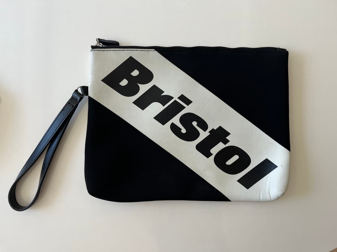 FC Real Bristol 블랙 클러치백 상품이미지1