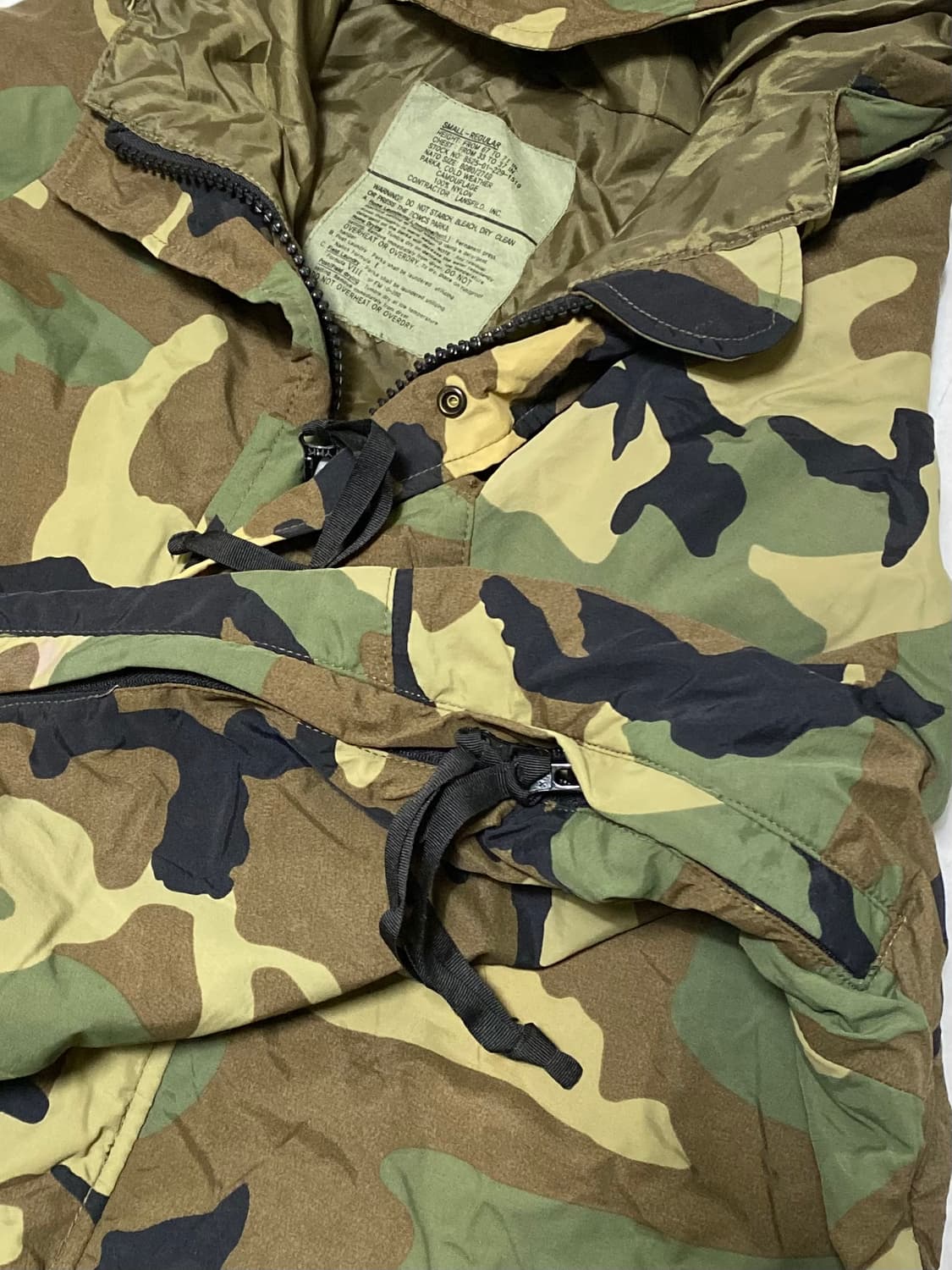 미군 우드랜드 1세대 고어텍스 자켓 100 ~ 105 상품이미지5