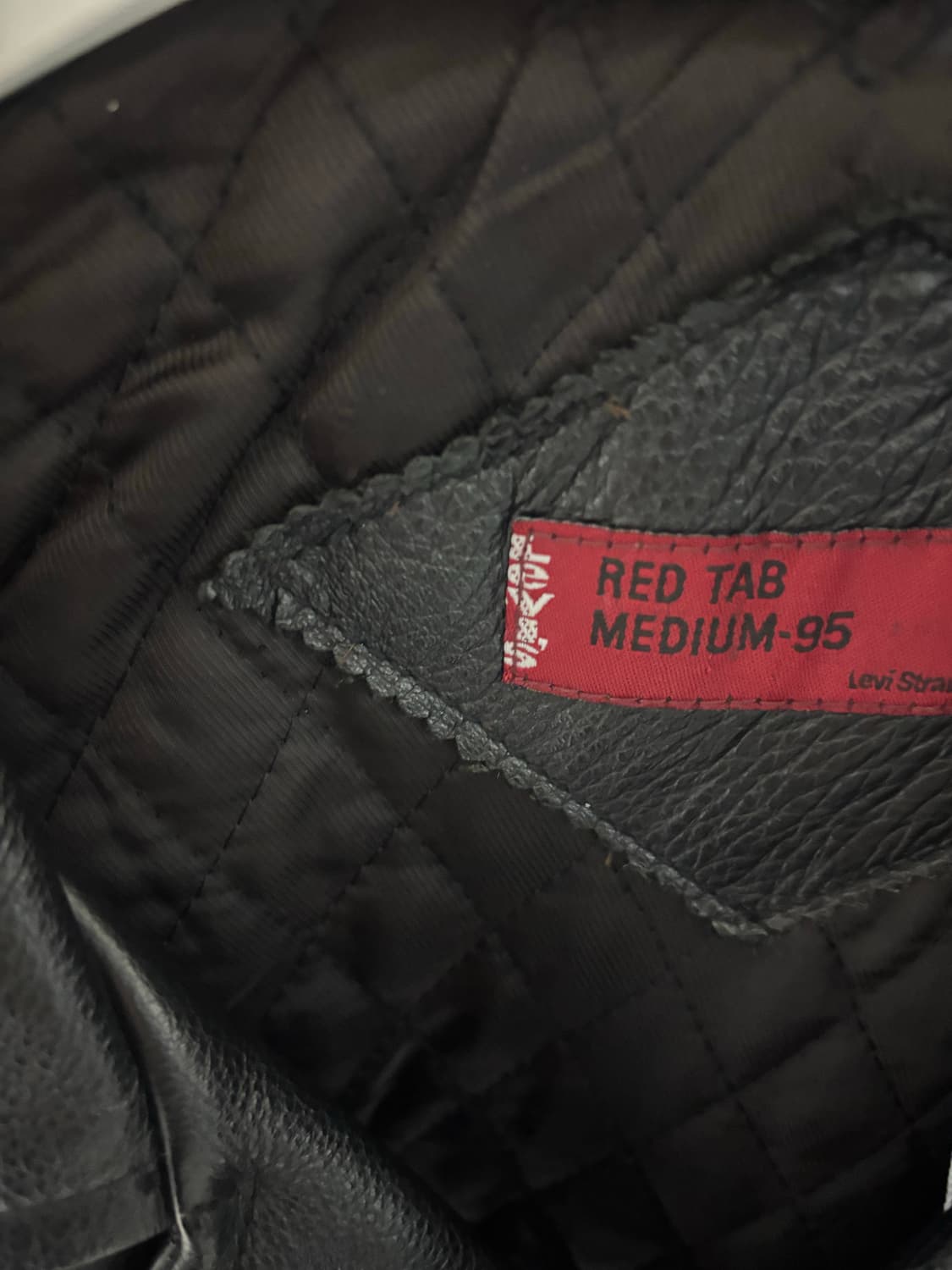 Levi’s Leather pea coat/O30 상품이미지3