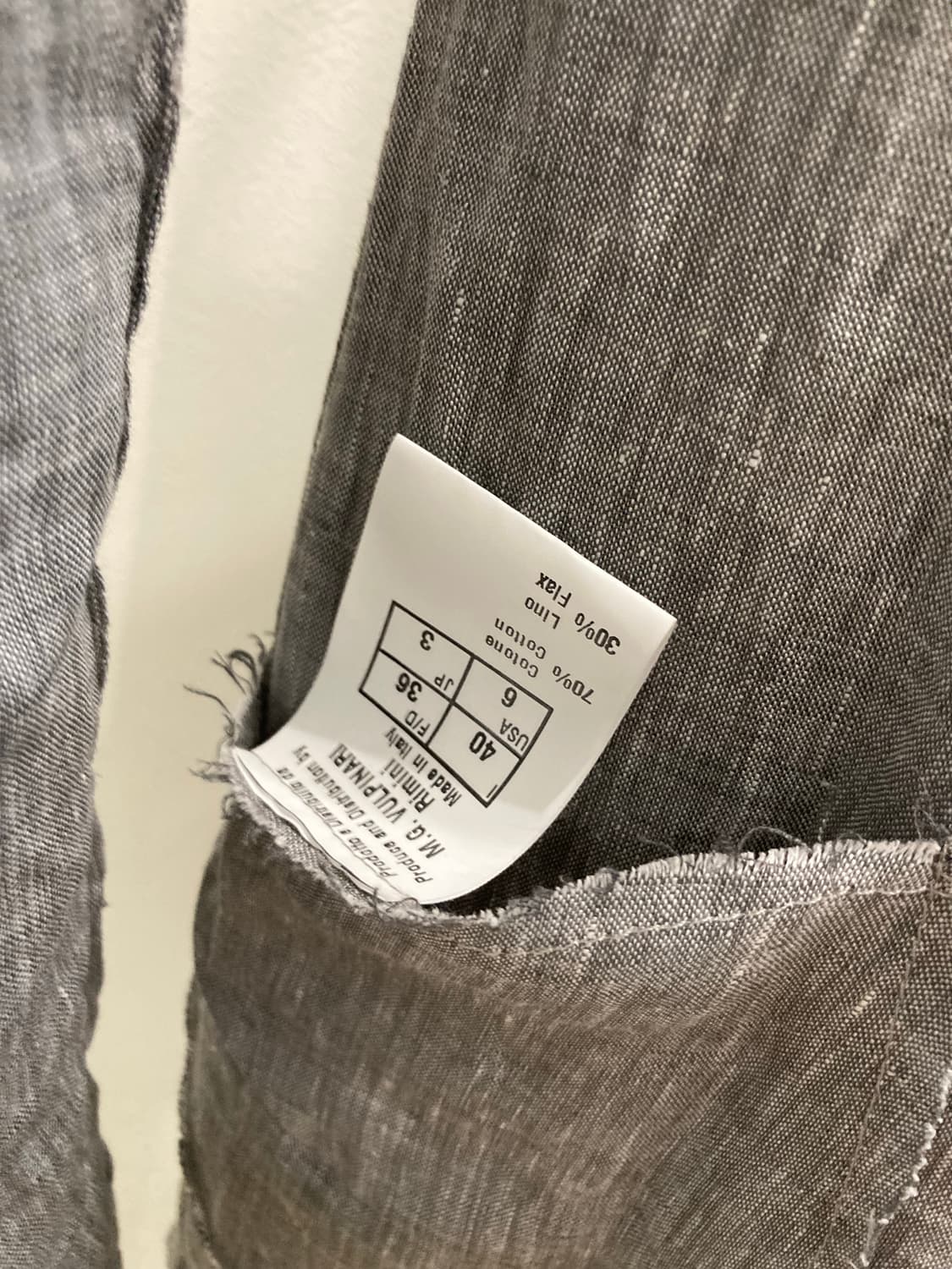 Marc Point 베네치아 리버시블 린넨 자켓 상품이미지10