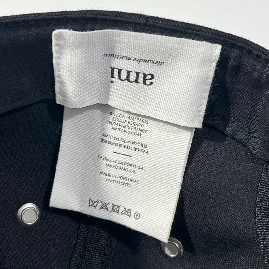 아미 스몰로고 볼캡 상품이미지4