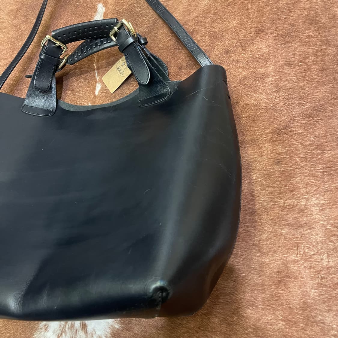 자라 통가죽 가방 상품이미지3