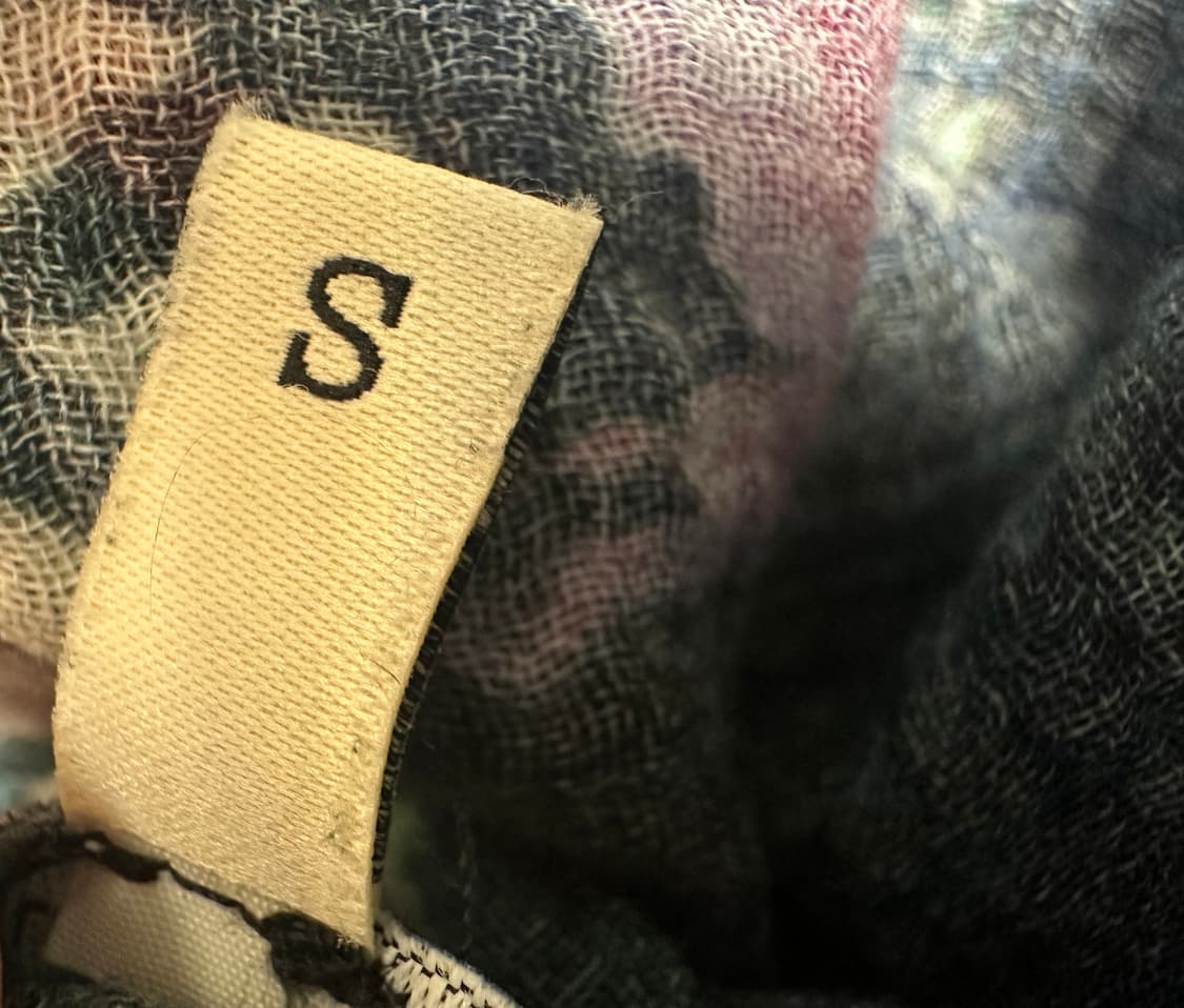 R13 릴렉스 플래드 미디 원피스 (S) 상품이미지10