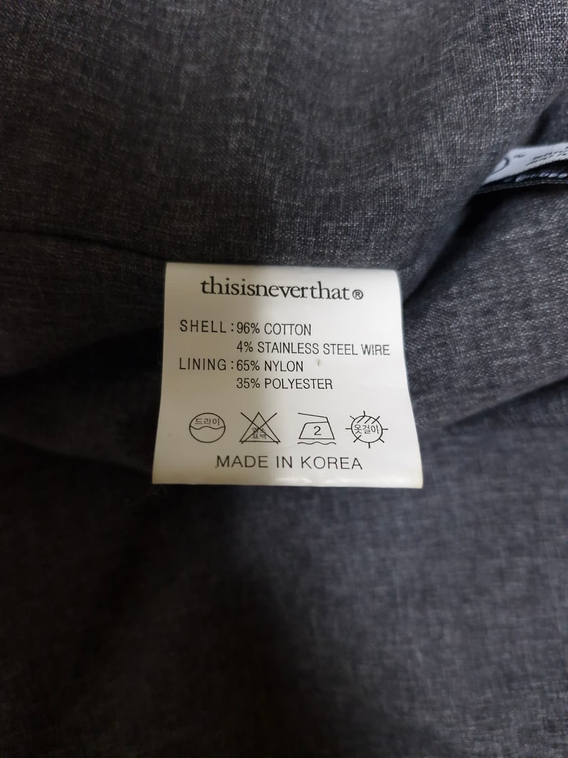 디스이즈네버댓 빈티지 신슐레이트  야상 파카 상품이미지9