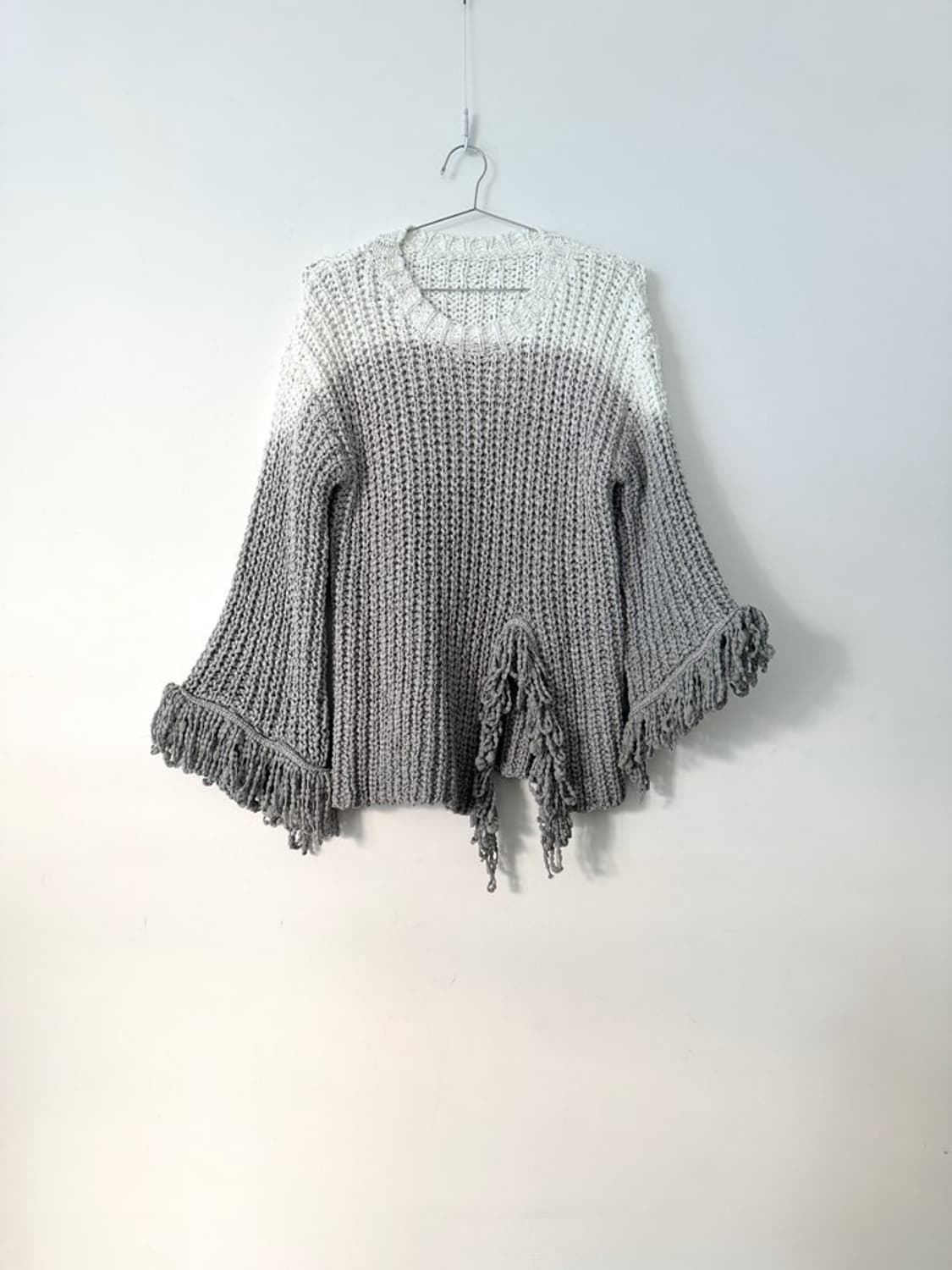 Fringe slit gradation knit  상품이미지3