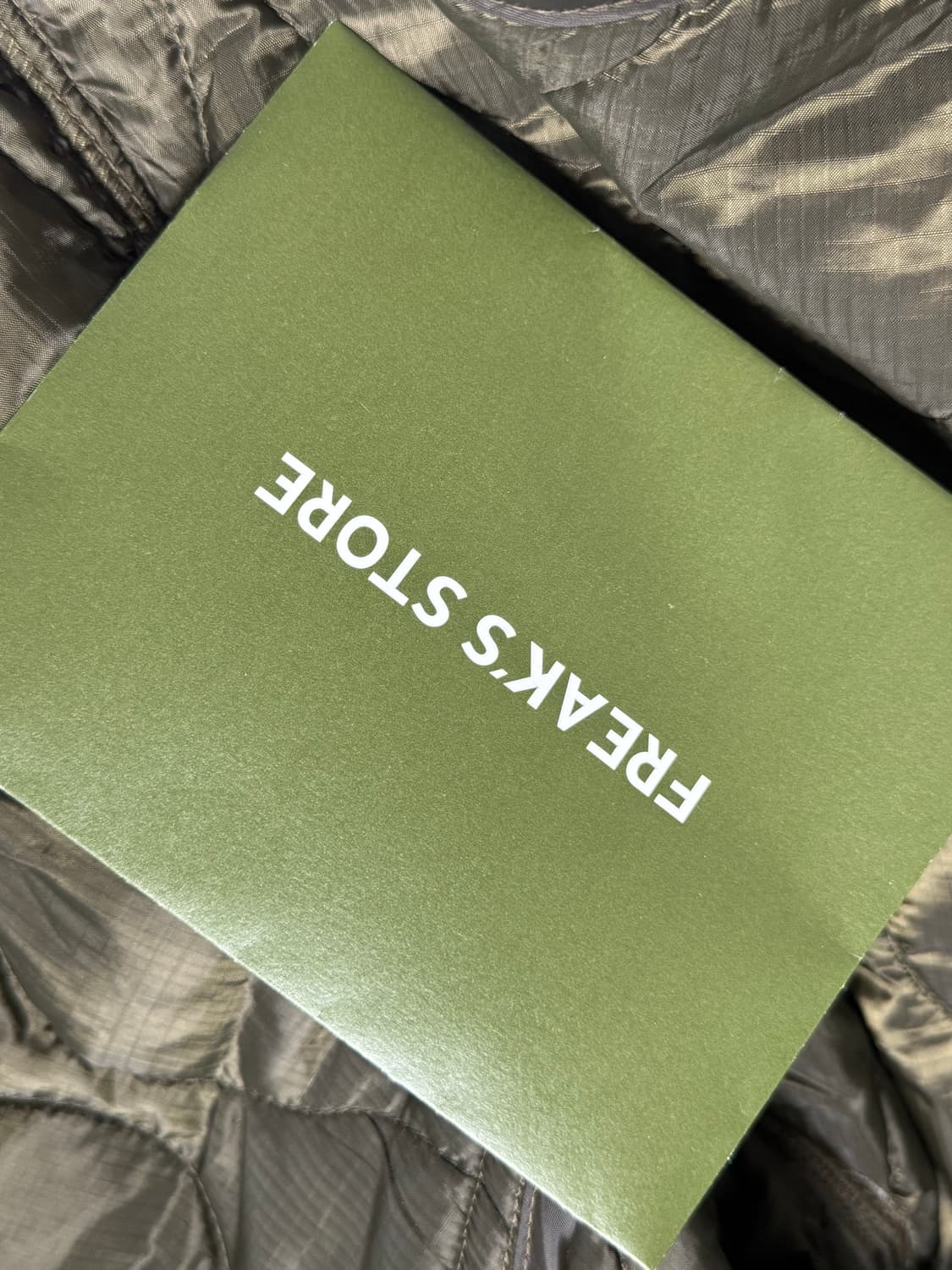 프릭스스토어 M65 숏 페이티드 올리브 (내피포함) 상품이미지4