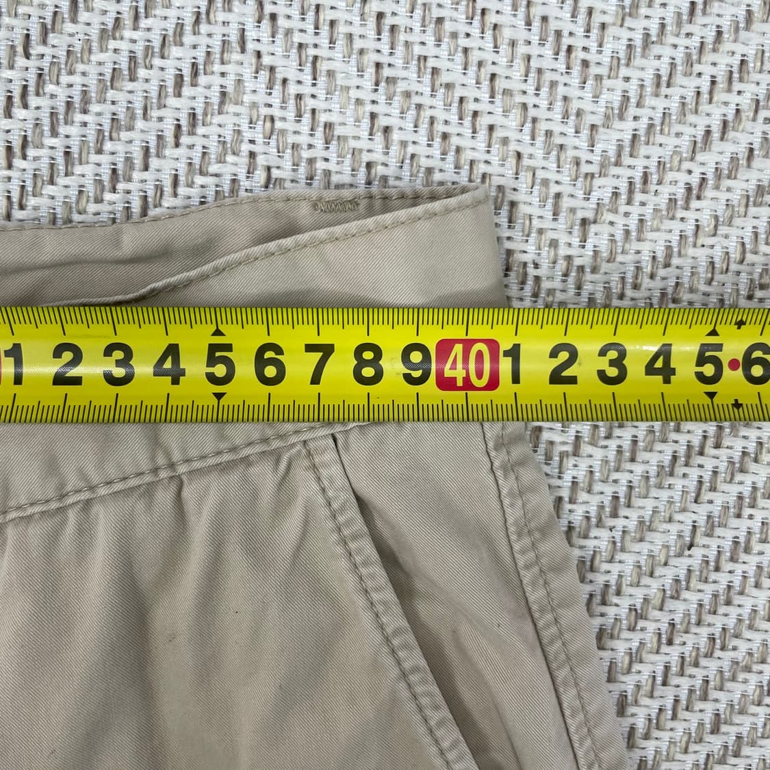 라코스테 클래식핏 베이지 면 반바지 32인치 상품이미지6