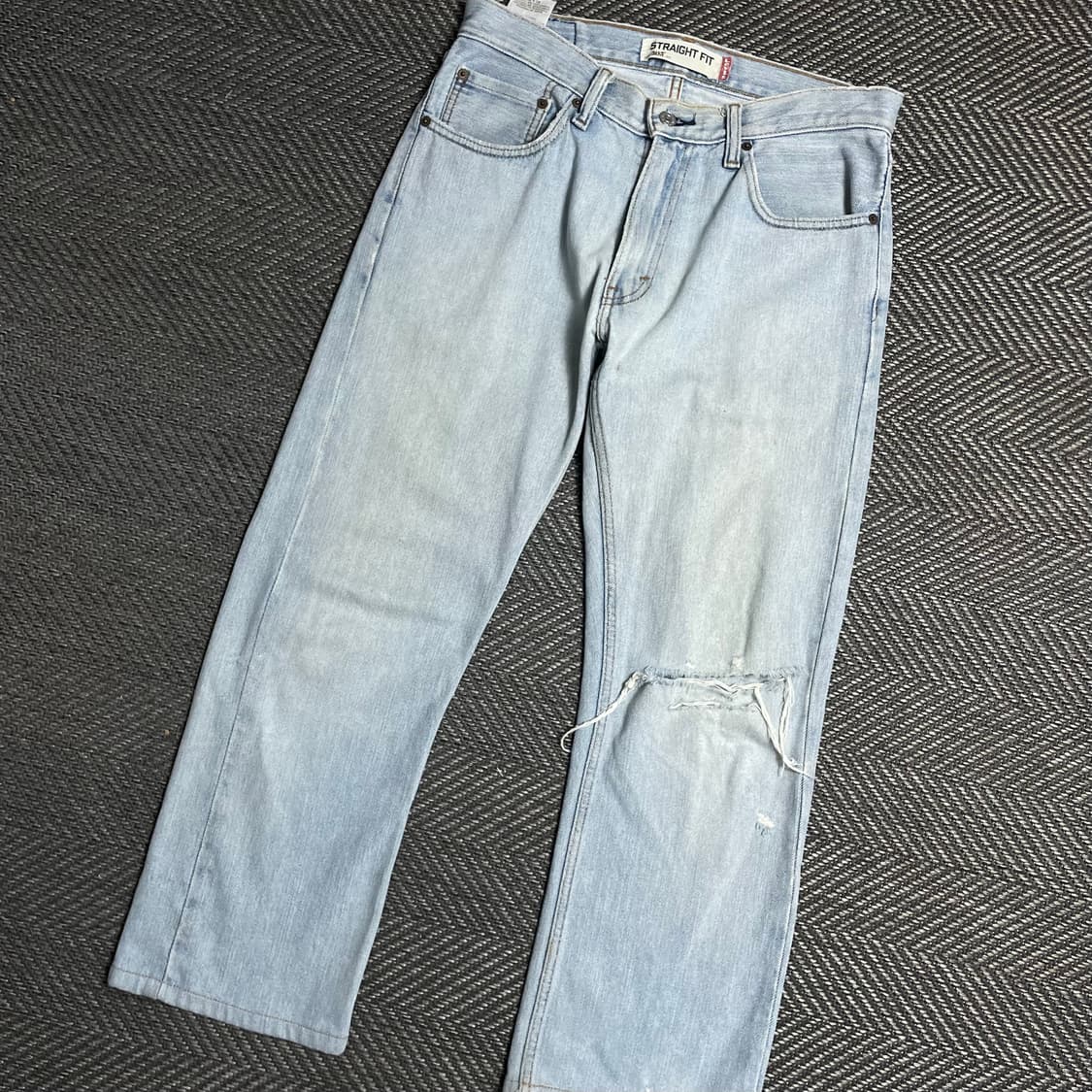 리바이스 505 스트레이트 핏 데님 팬츠y 5181 상품이미지1