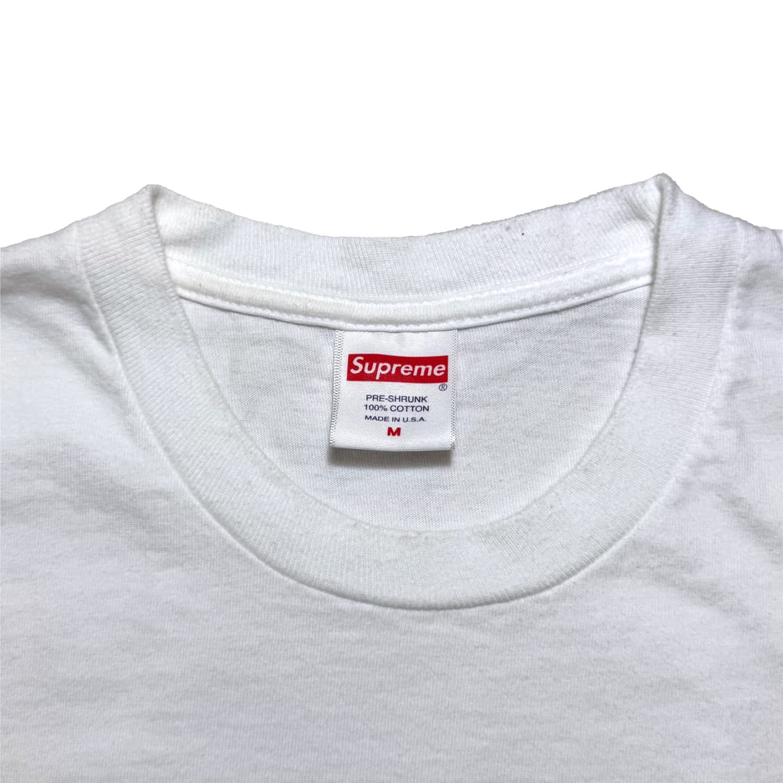 슈프림 토날 박스로고 티셔츠 화이트 상품이미지3