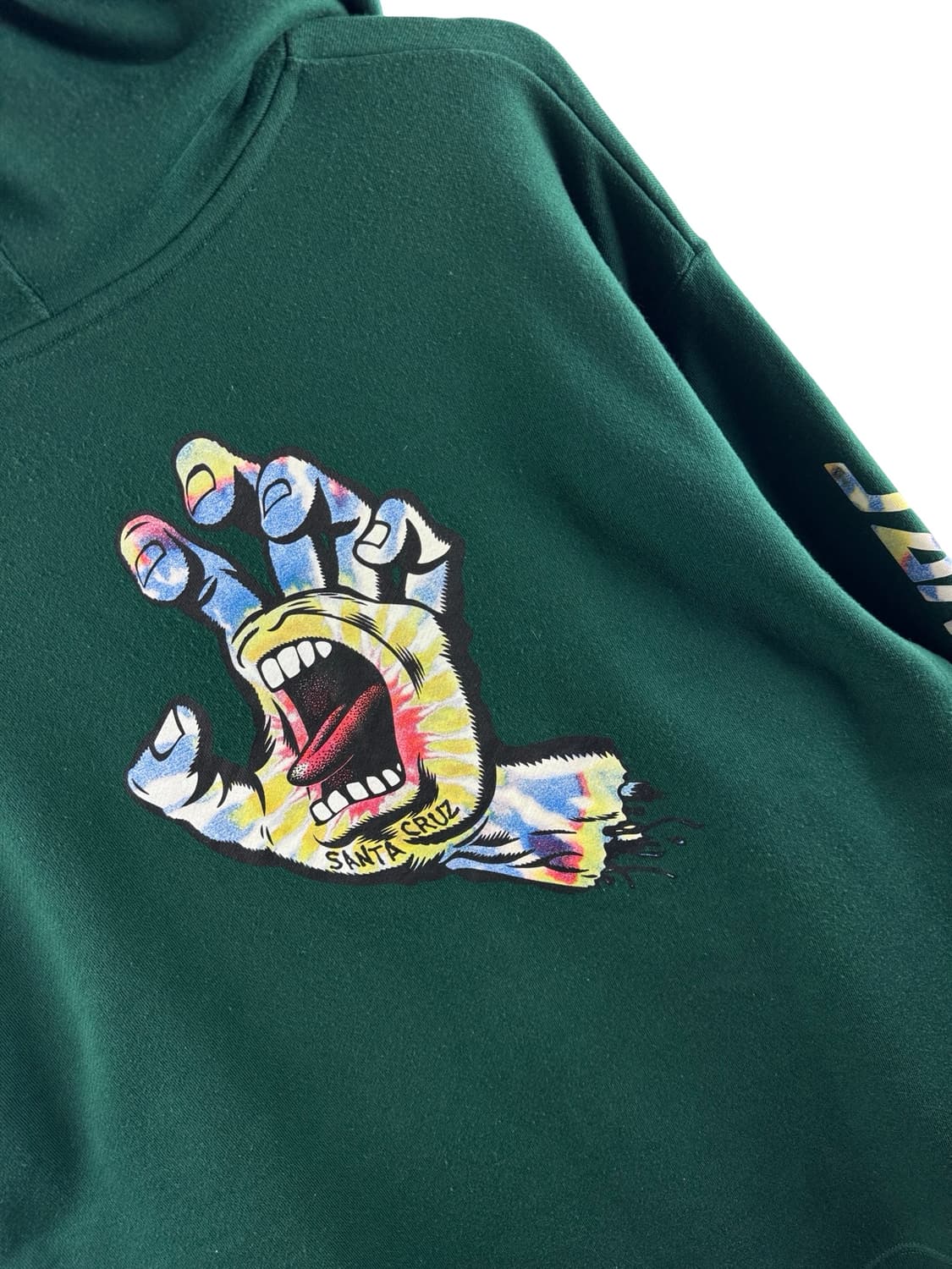 산타크루즈 스크리밍핸드 그린 다크그린 후드티2491 상품이미지5