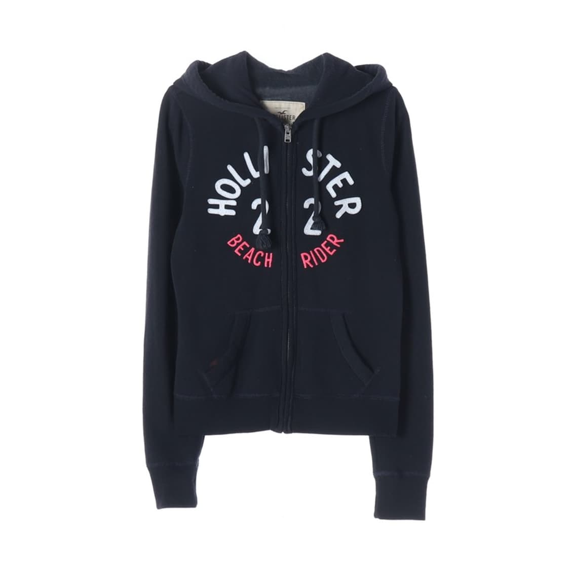 홀리스터 비치 라이더 슬림핏 후드 집업 네이비 XS 상품이미지1