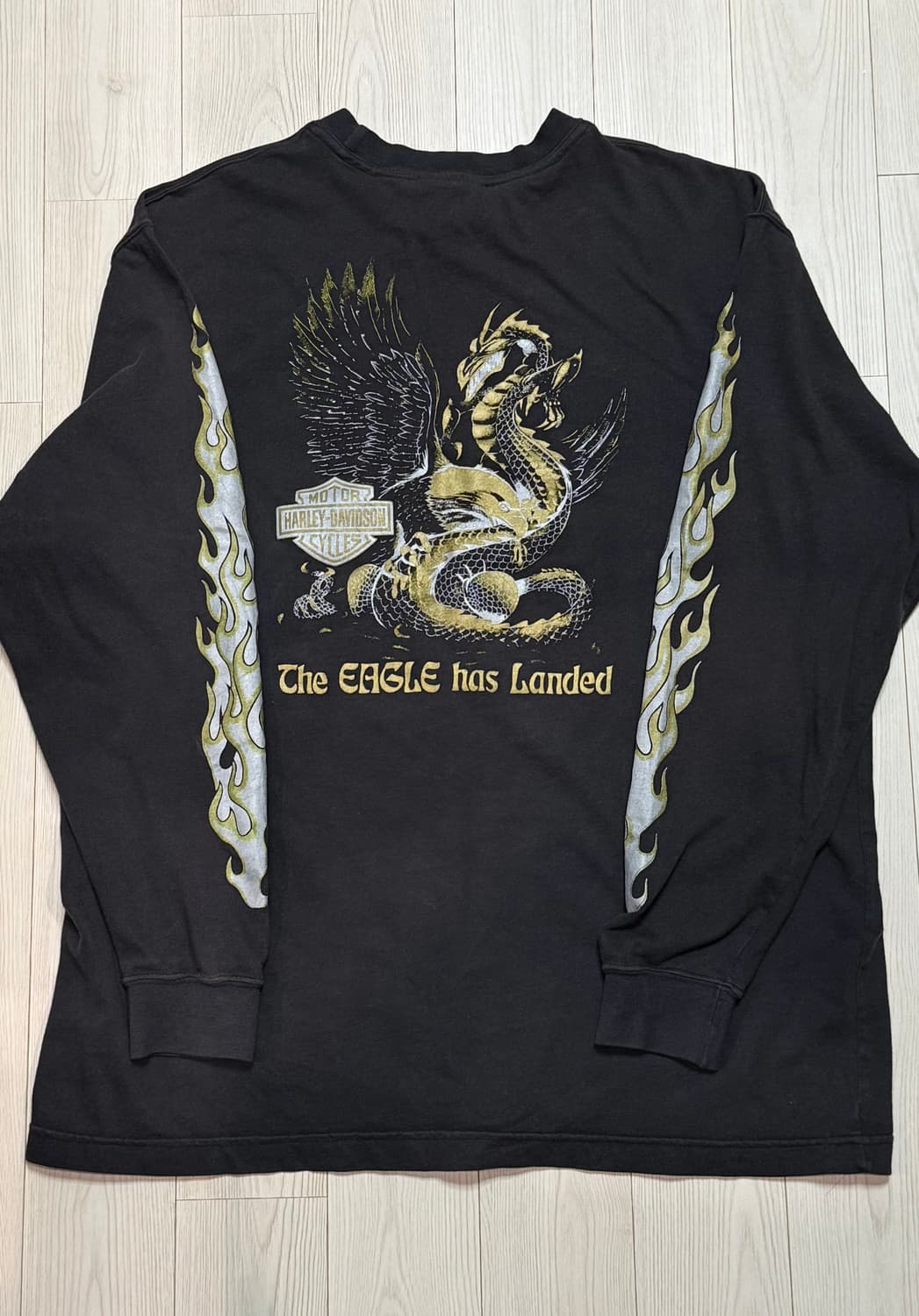 할리데이비슨 불꽃 롱슬리브 상품이미지1