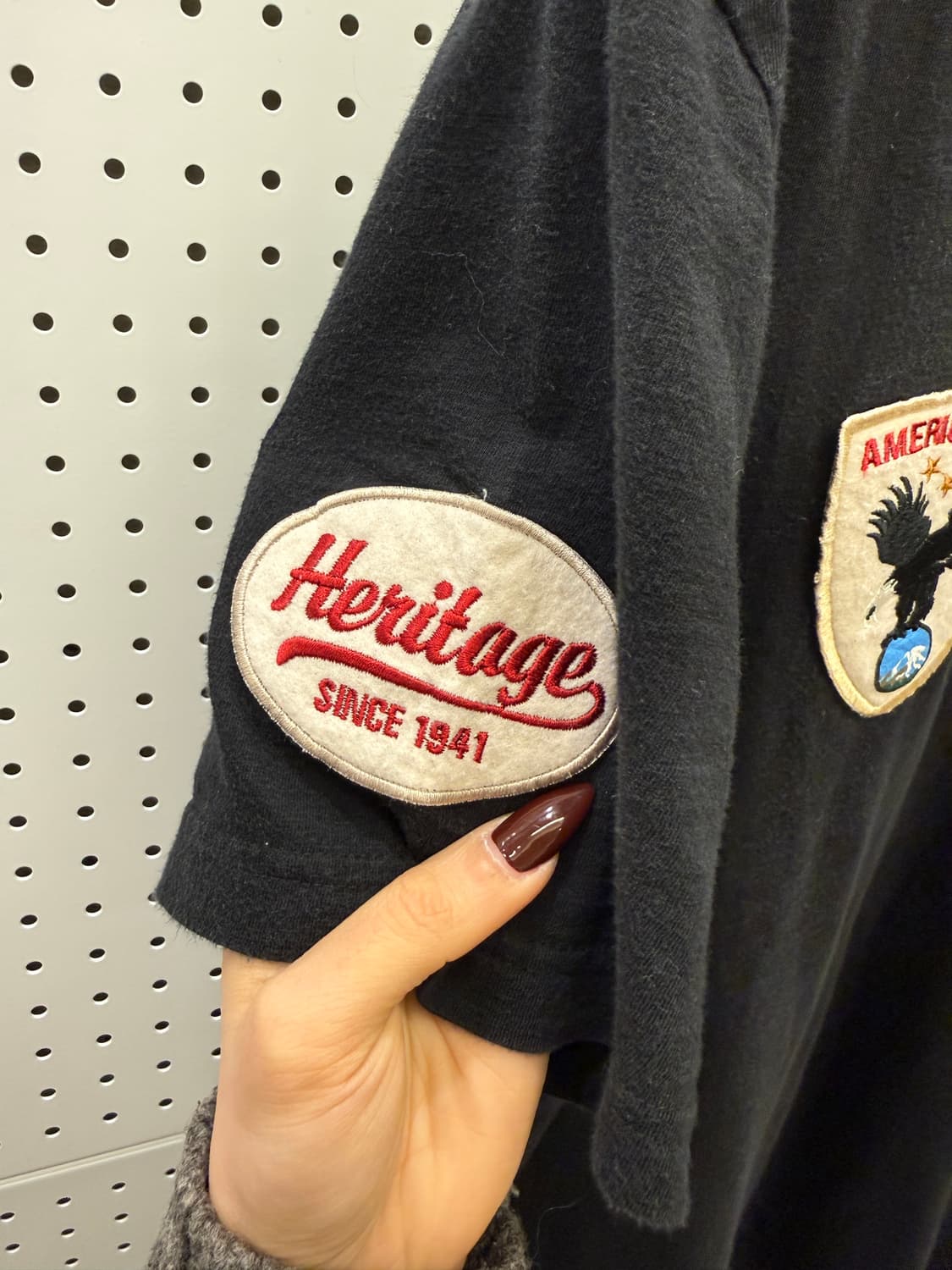 지프 스피릿 패치 반팔 티셔츠 U1208 상품이미지6