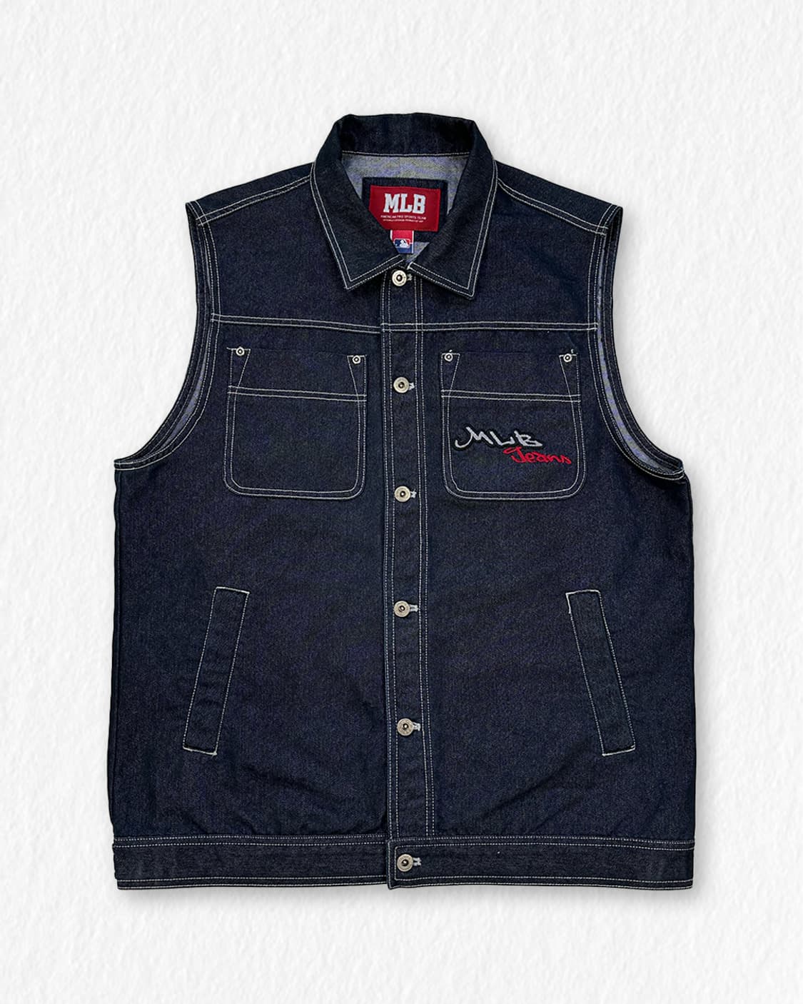 MLB 데님 스냅 베스트 상품이미지1