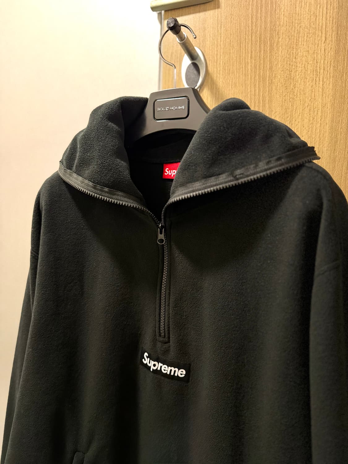 슈프림 [민트급.정품] 폴라텍 (시세 70만) 박스로고 페이스마스크 L 상품이미지3