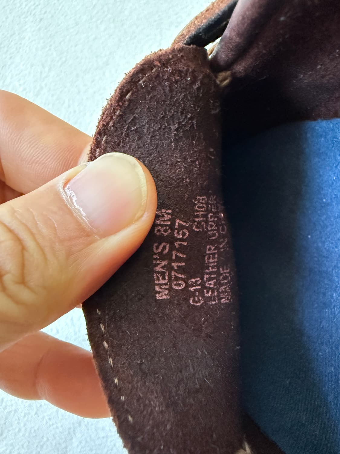 [MEN'S 8M]스페리(Sperry) 레더 보트슈즈 상품이미지9