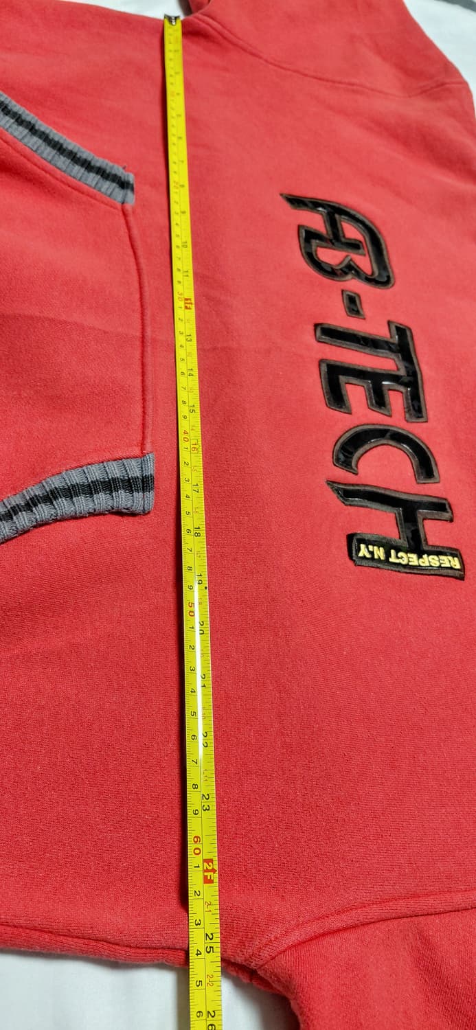 남여공용 90-00's AB-TECH USA 올드스쿨 오버핏 기모 후드티 상품이미지9