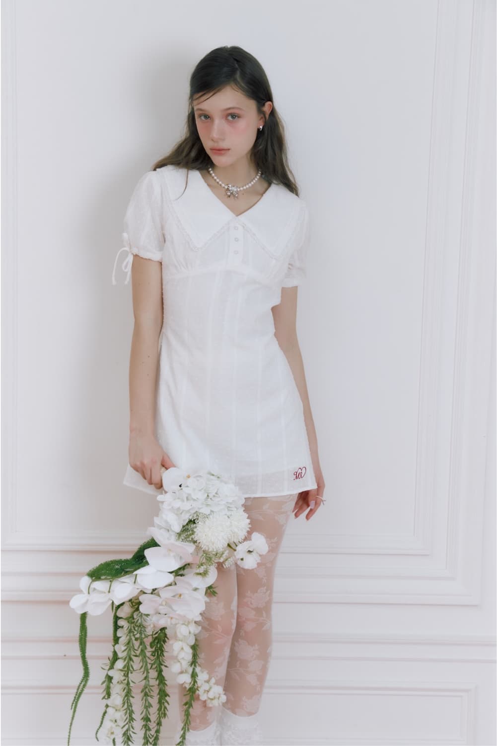 minnne 민네 April Ribbon Dress 원피스 상품이미지1
