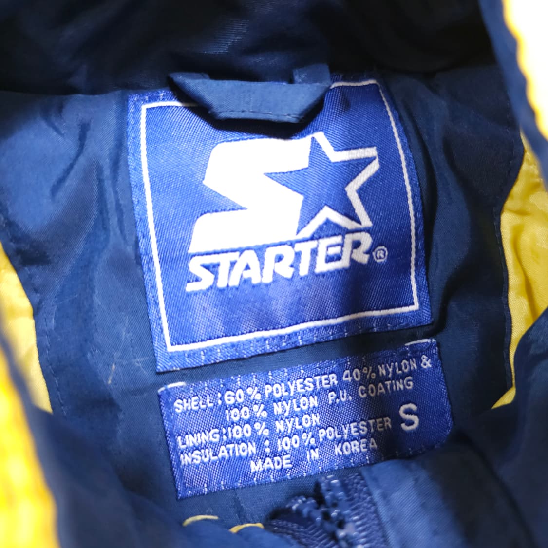 스타터 90s 미시간 누빔 자켓 상품이미지4