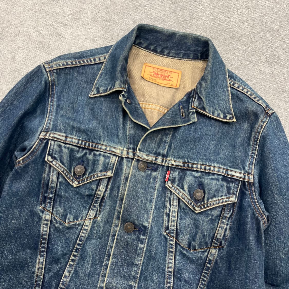 M 리바이스 재팬 90s 데님 트러커 자켓 W7505 상품이미지2