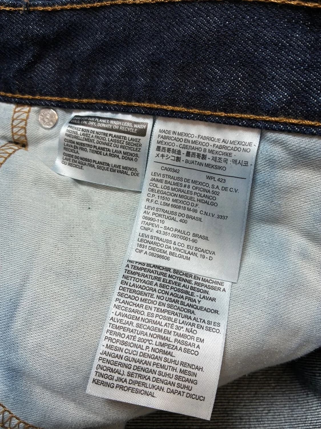 리바이스 00's 505 스트레이트 데님 팬츠 PN9414 상품이미지7