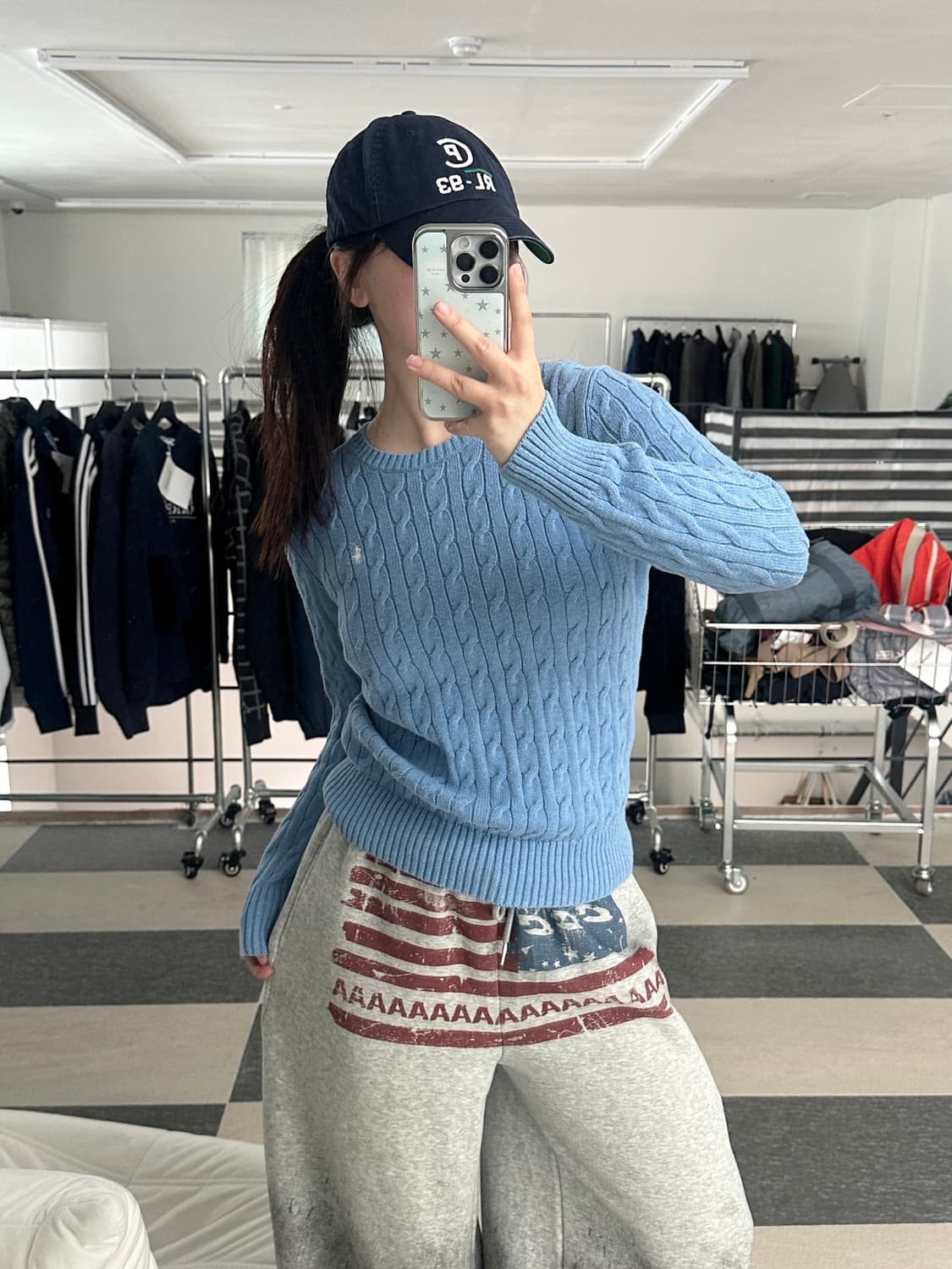 폴로 랄프로렌 스카이 케이블 니트  상품이미지3