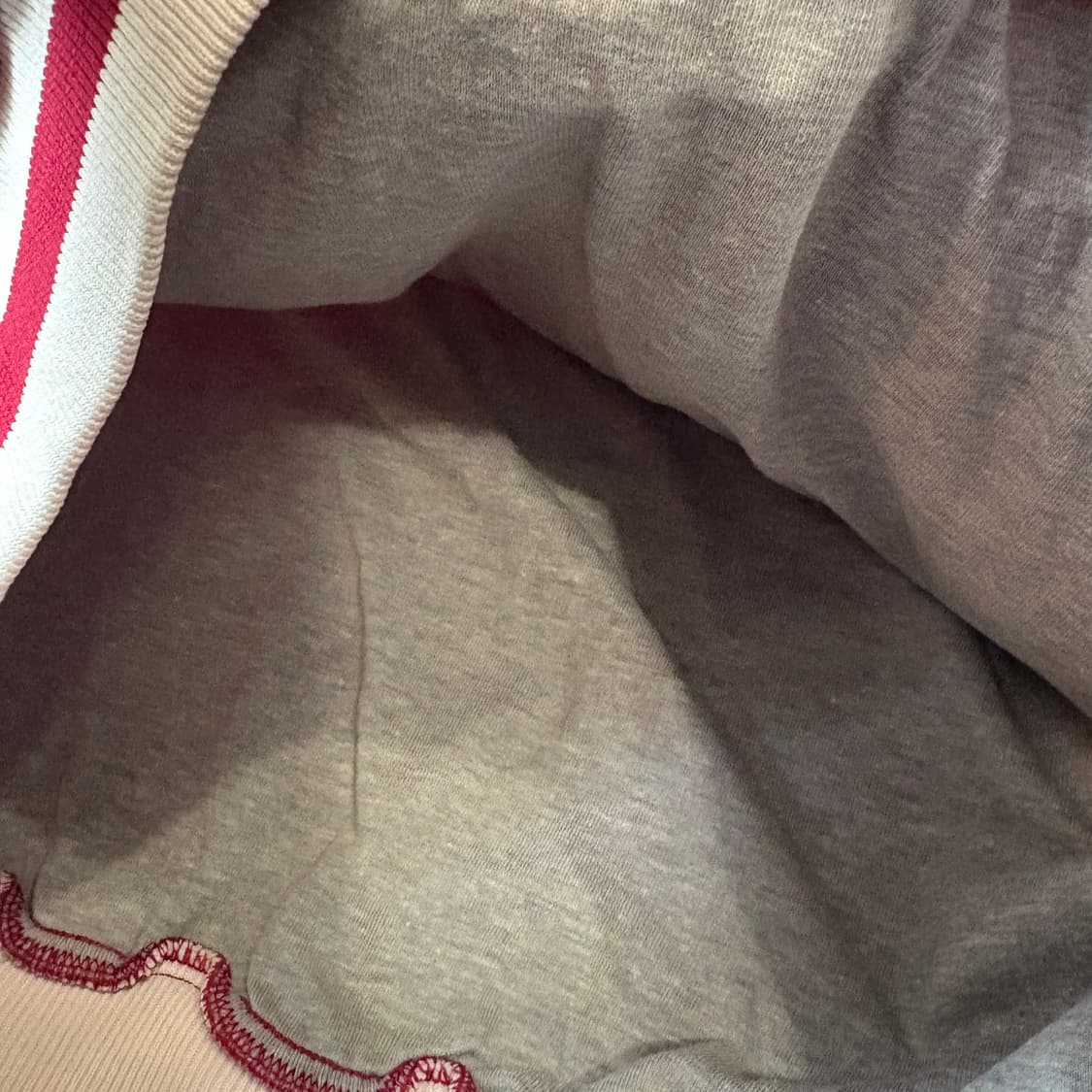 70년대 미국 생산 러셀 레드 나일론 후디  상품이미지9