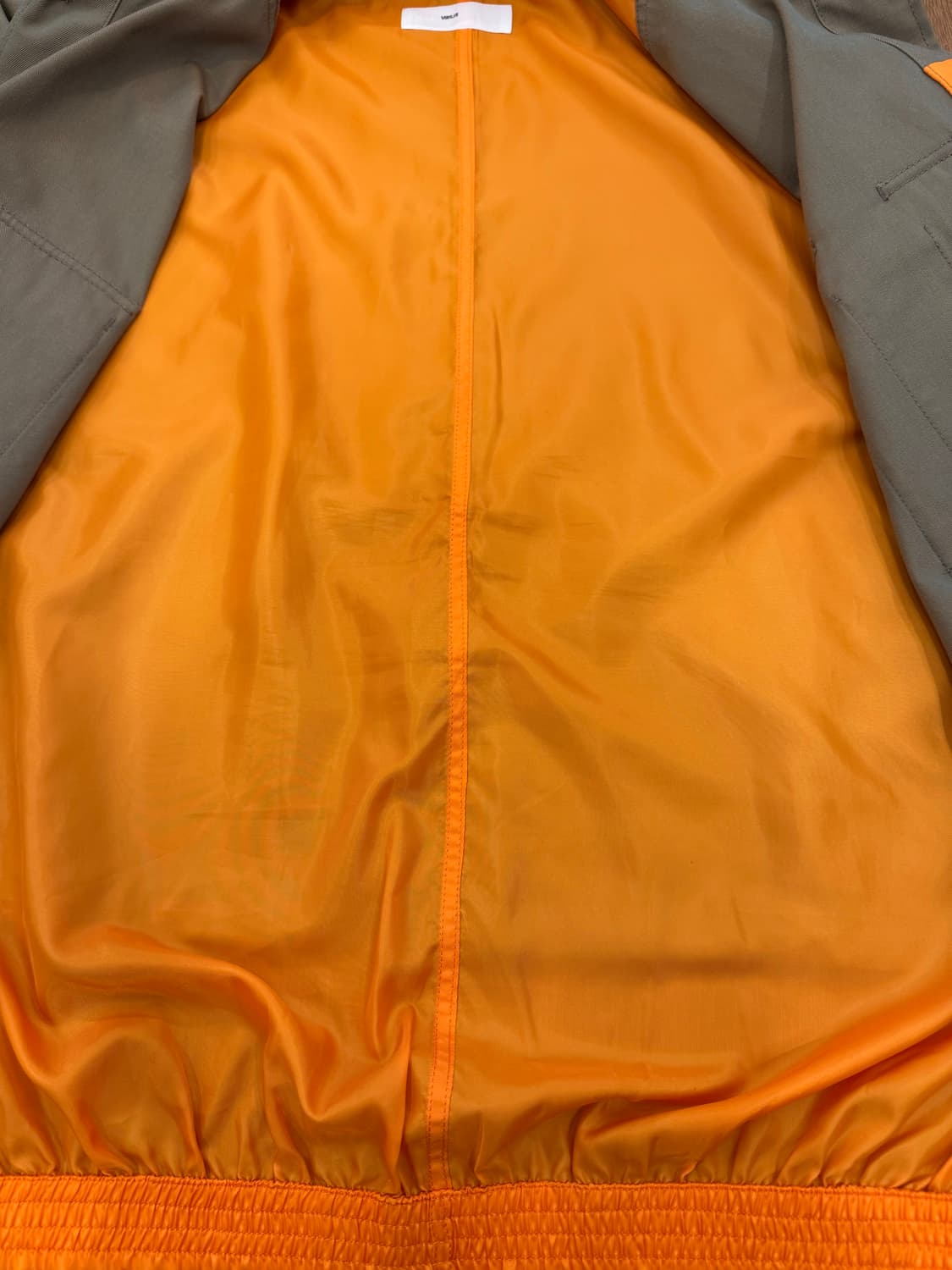 [48][L] 토가 비릴리스 샴브레이 트윌 블루종 자켓 상품이미지7