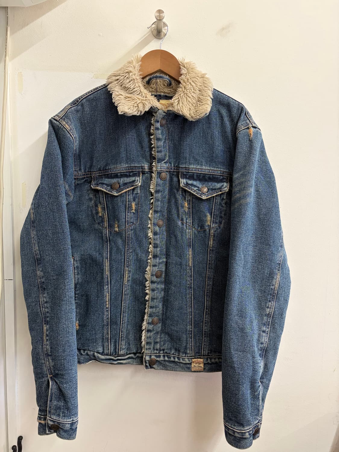 N71. 아베크롬비 울프죠 청자켓 상품이미지1