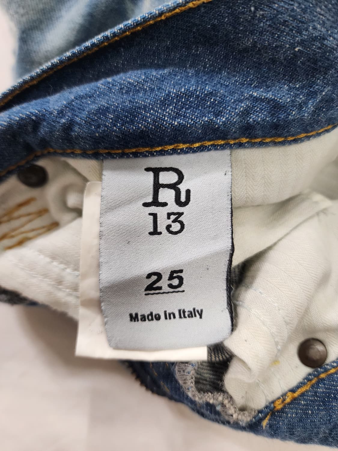 R13 알써틴 여성 릴레스드 스키니 데님 팬츠 상품이미지8