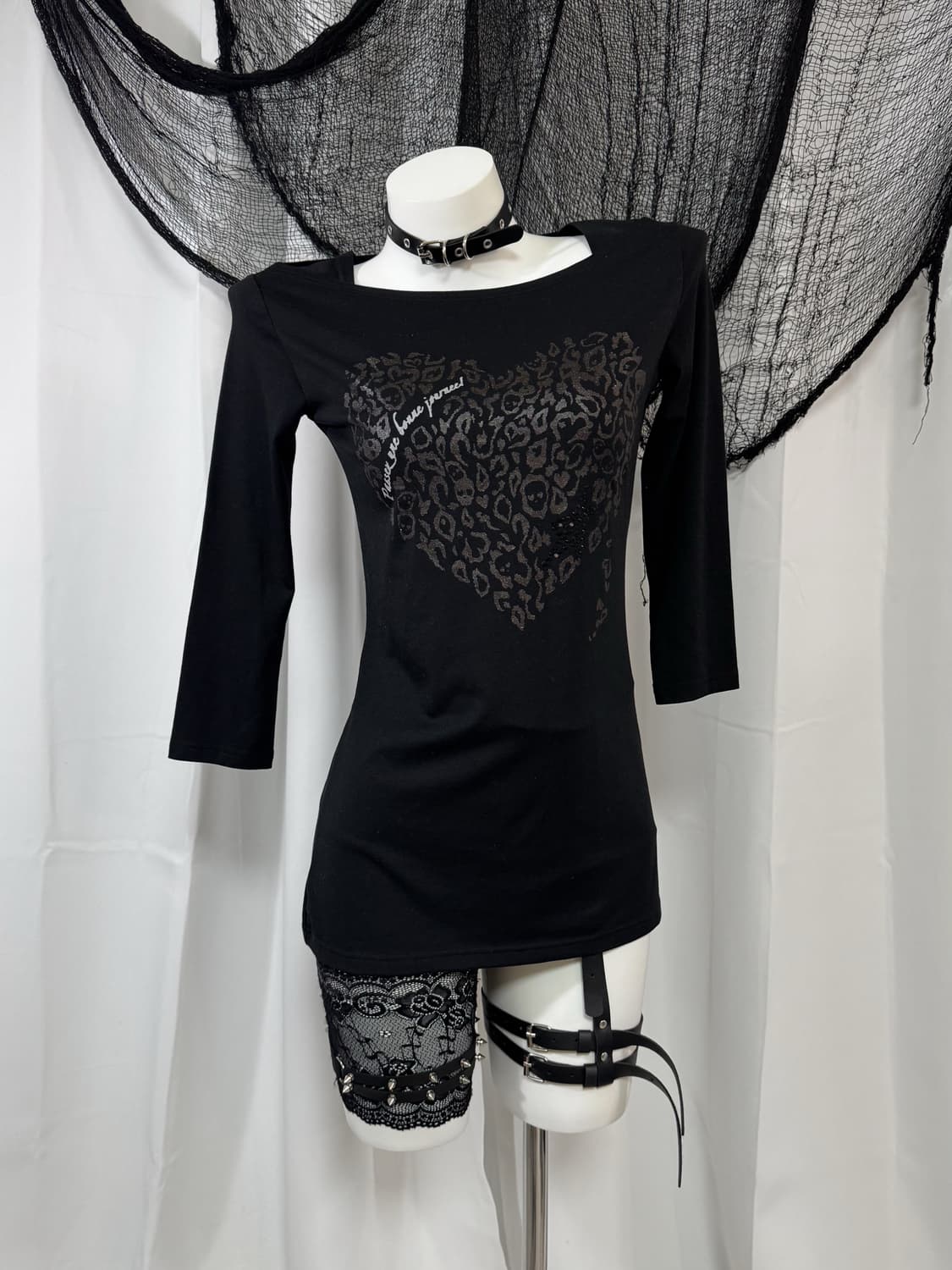 skull cubic t-shirt 상품이미지2