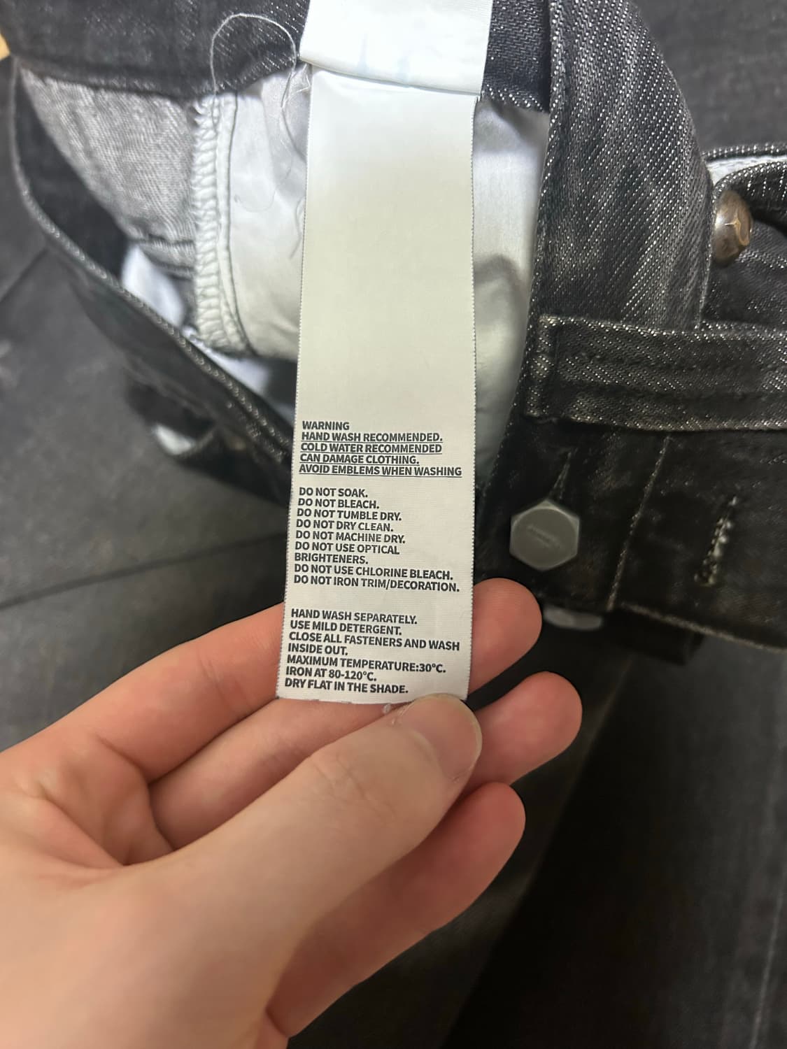 떠그클럽 데님 팬츠 SHOT GUN Pants-24FW 2사이즈 상품이미지5