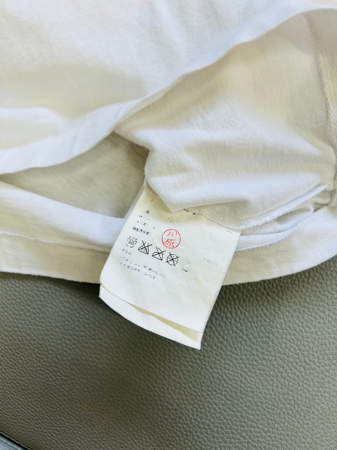 꼼데가르송 여성 리버스 로고 라운드 반팔티셔츠(L) 상품이미지6