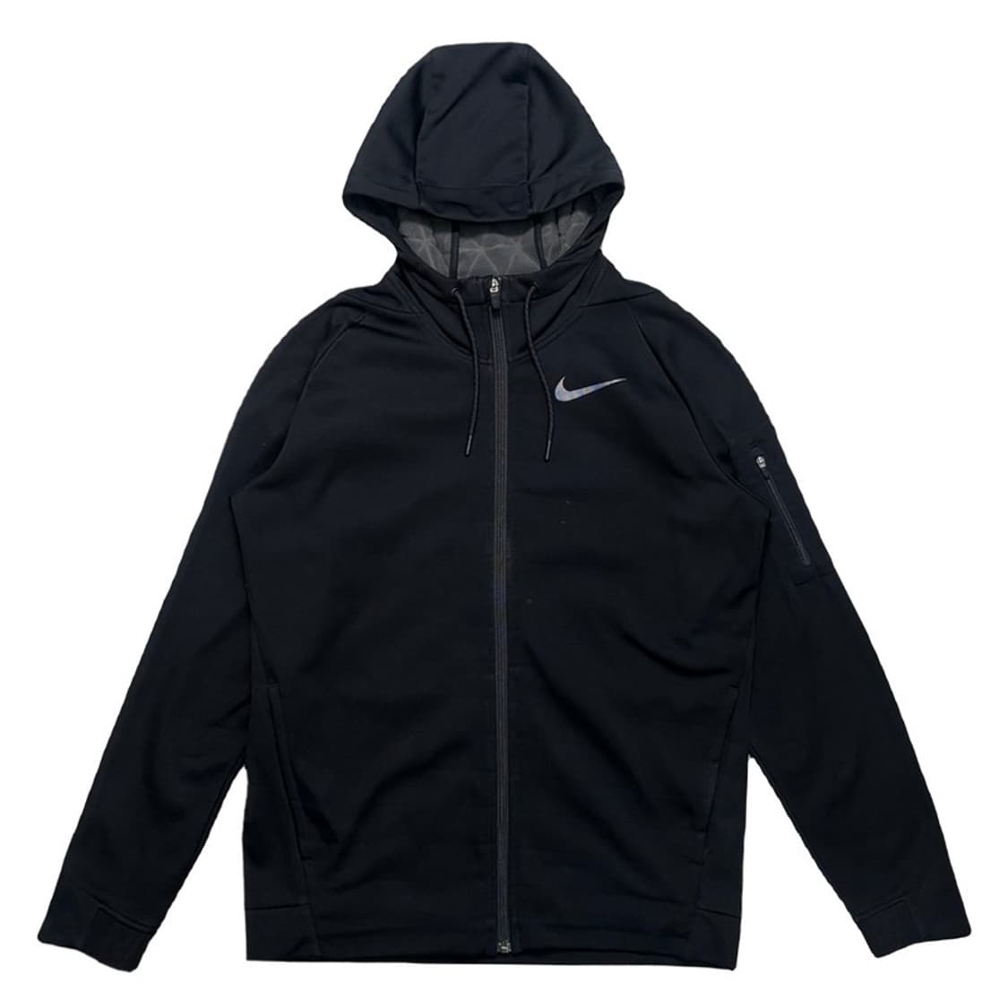 NIKE 플리스 후드집업 블랙 M 상품이미지1