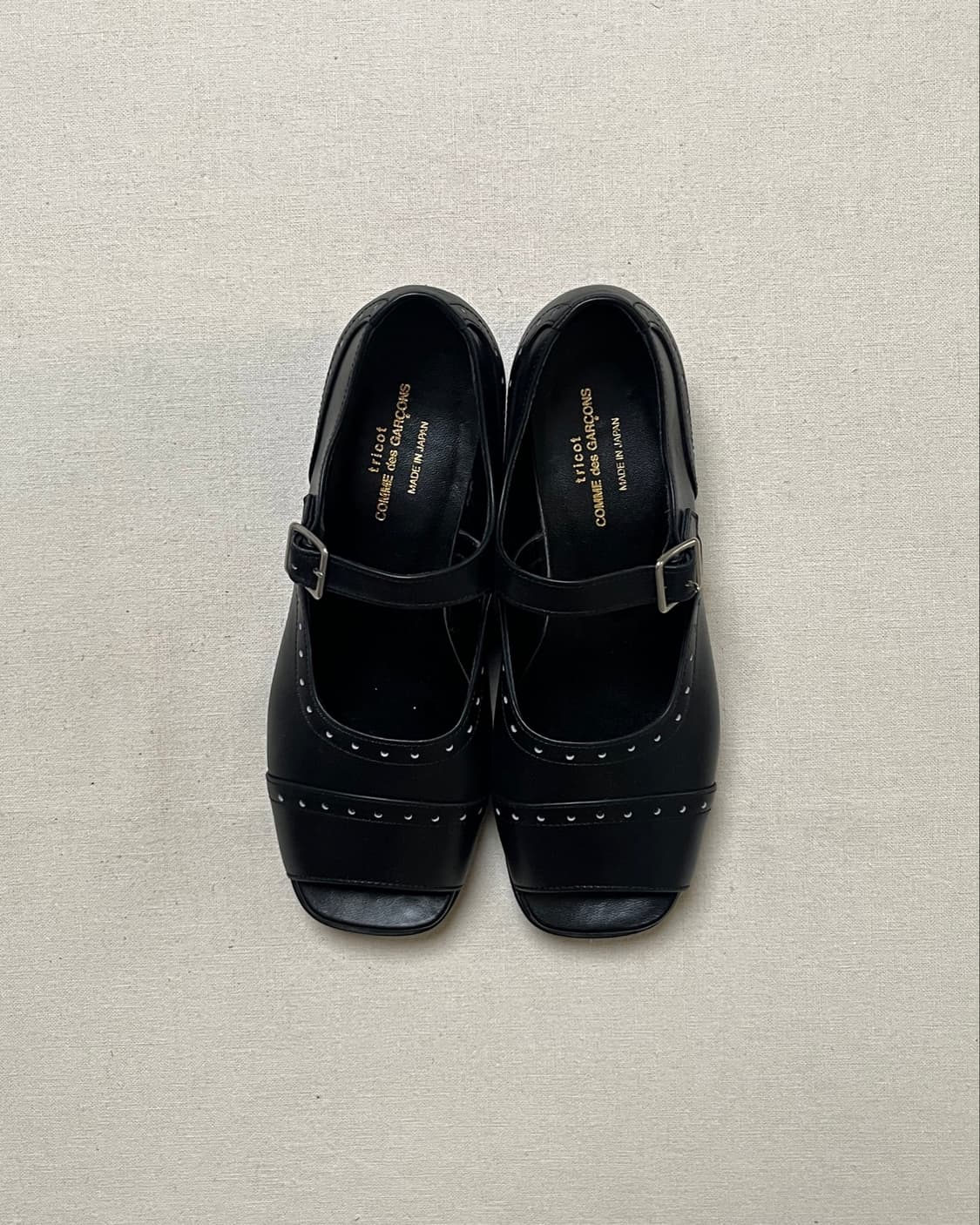 꼼데가르송 오픈토 메리제인 샌들 comme des garcons 상품이미지2