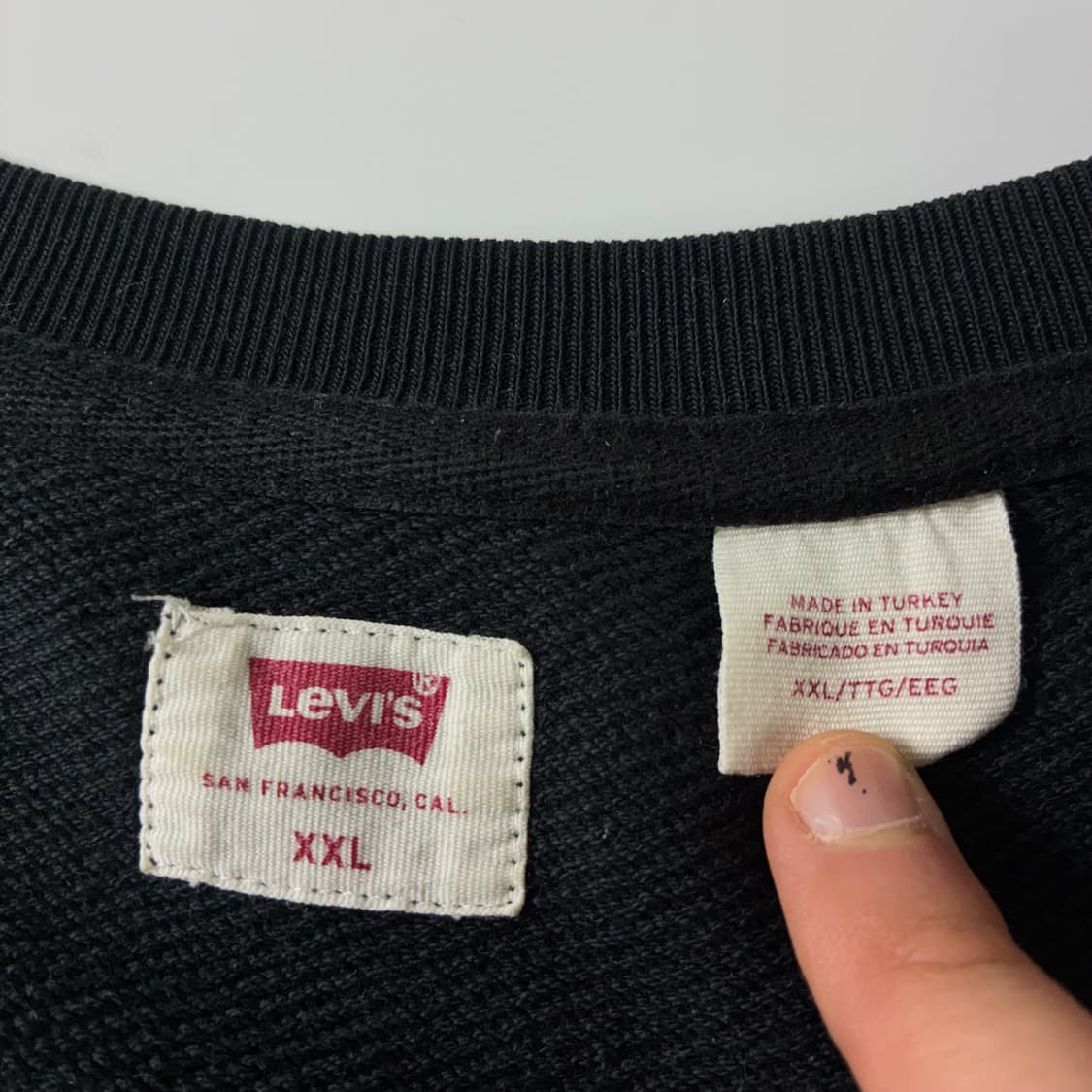 Levi's  리바이스 뉴욕 그래픽 블랙 맨투맨  상품이미지5