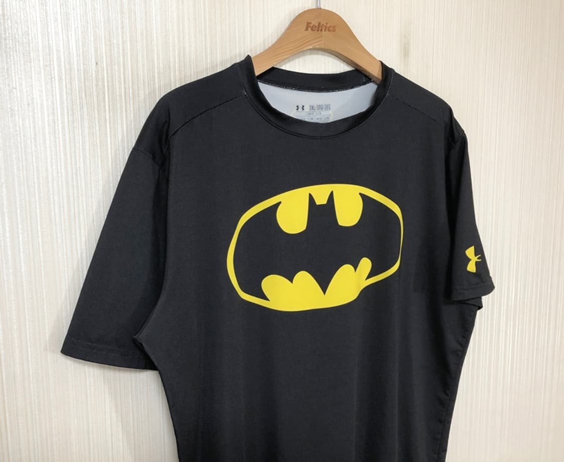 언더아머 히트기어 컴플레션 히어로즈시리즈/배트맨 3XL 상품이미지5