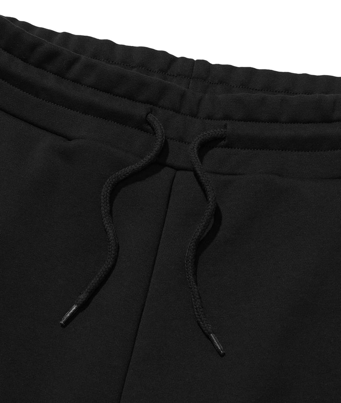 스웨이드 투 턱 롱 팬츠 블랙 상품이미지4