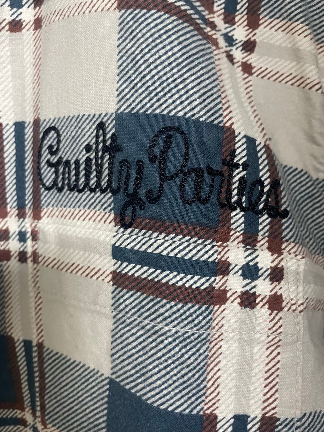 와코마리아 체크 셔츠 상품이미지2