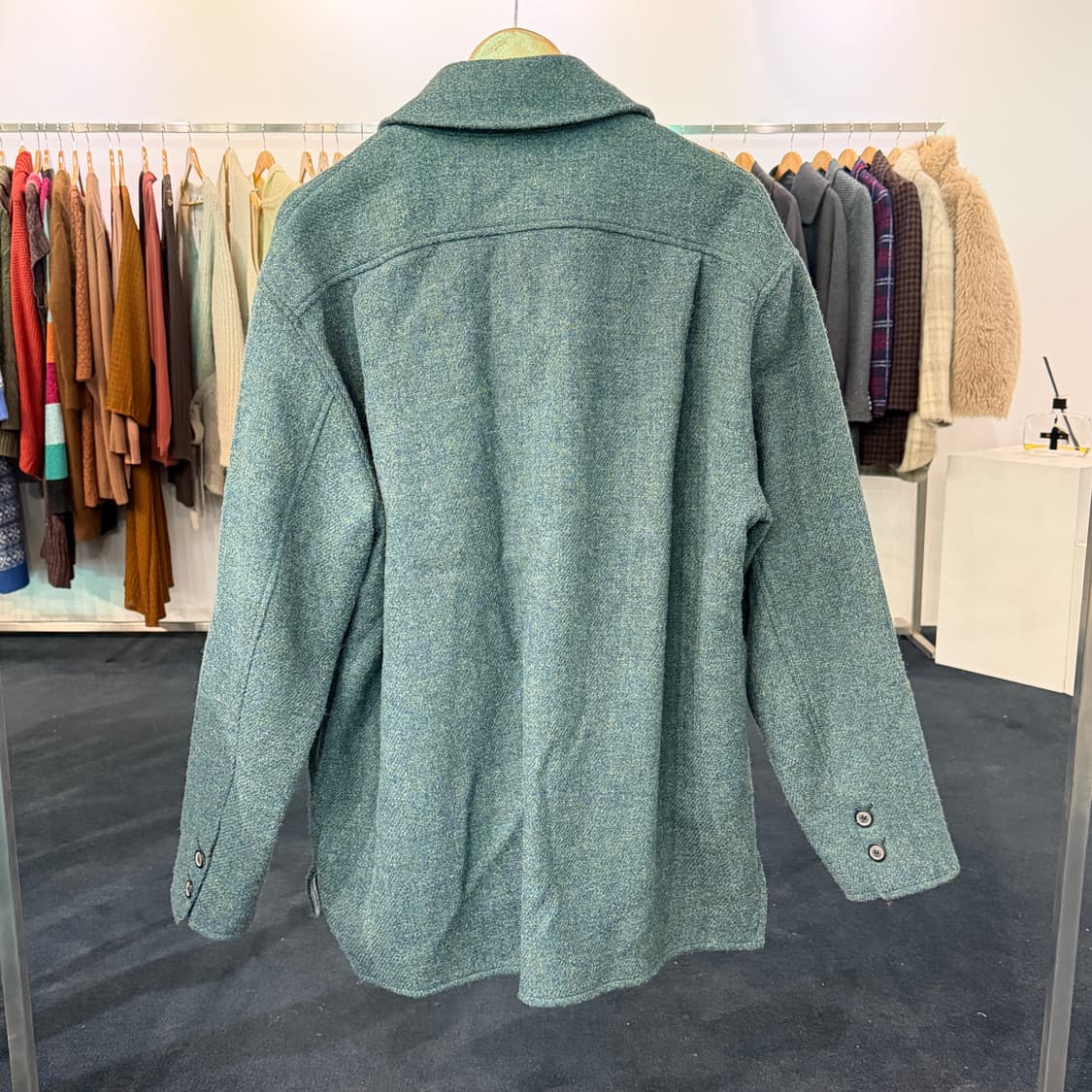 [M] 쿠어 해리스트위드 오바사이즈 자켓 상품이미지2