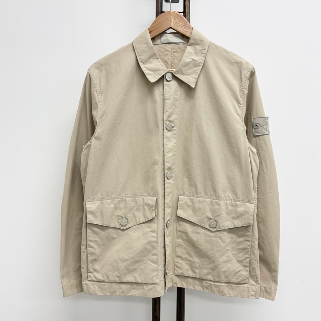 [M]스톤아일랜드 와펜패치 워크자켓 상품이미지1