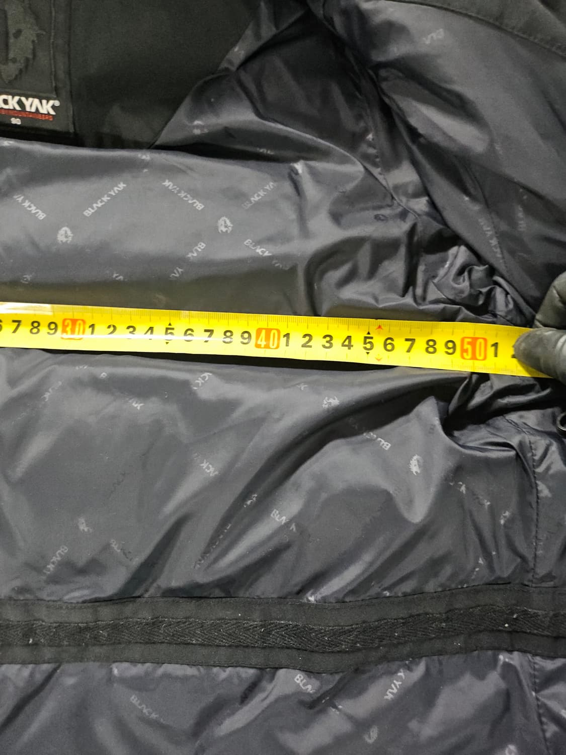 블랙야크  블랙 롱 패딩 폭스퍼 후드 90 상품이미지9