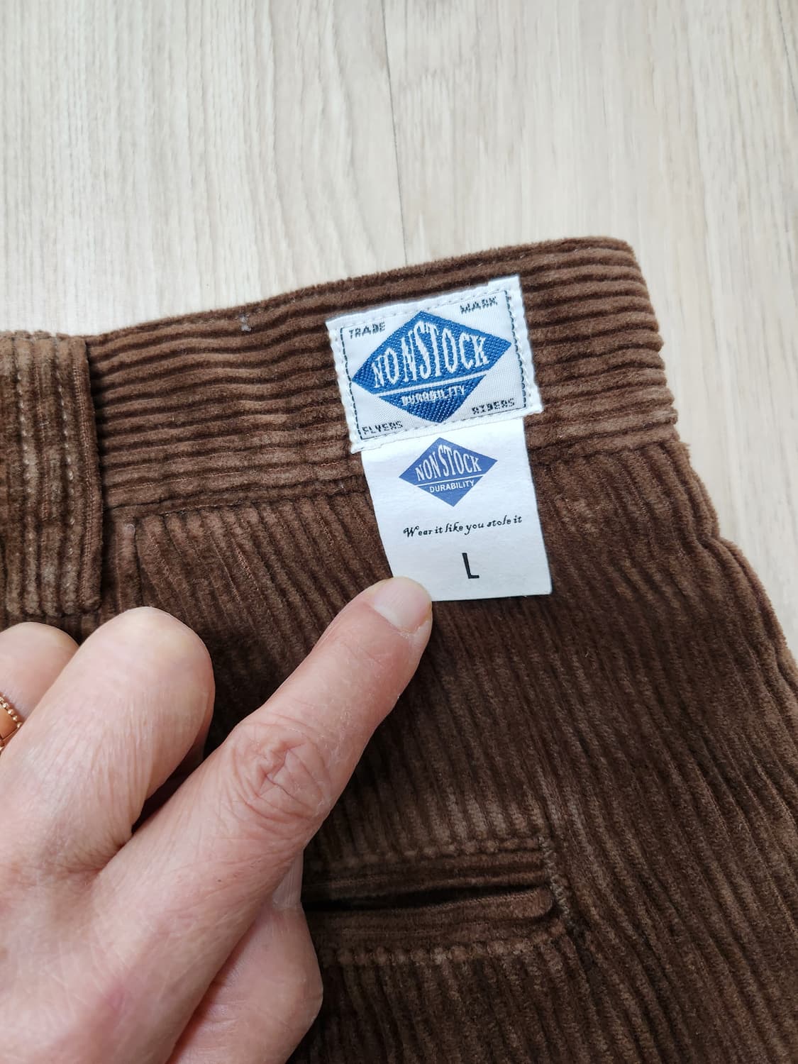 Non stock 코듀로이팬츠 (L 상품이미지9