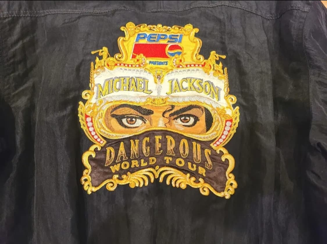 마이클잭슨 월드투어 봄버 상품이미지1