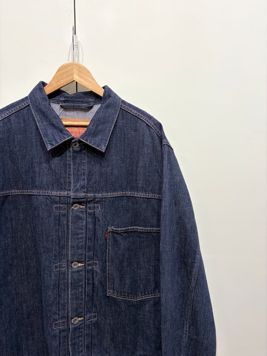 90's 리바이스 euro type 4 데님 자켓 상품이미지2